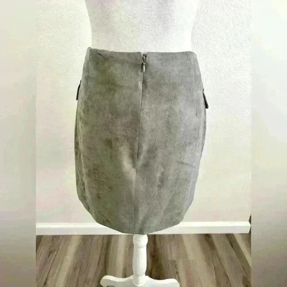 Runaway Faux Suede Jackie Mini Skirt Size 8 - Picture 5 of 15